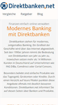 Mobile Screenshot of direktbanken.net